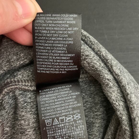 3/$20 The North Face women's gray Pulse cropped capri active legging SZ XS - Picture 8 of 9